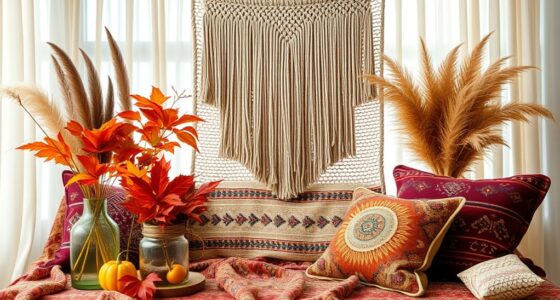 year round boho seasonal decor