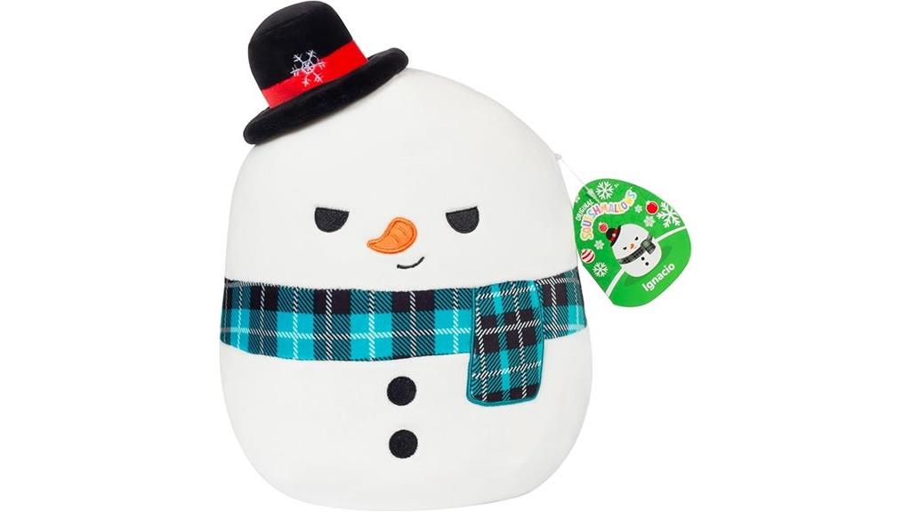christmas snowman plush