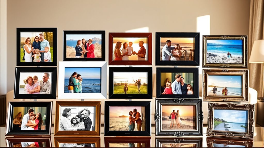 digital photo frames with email