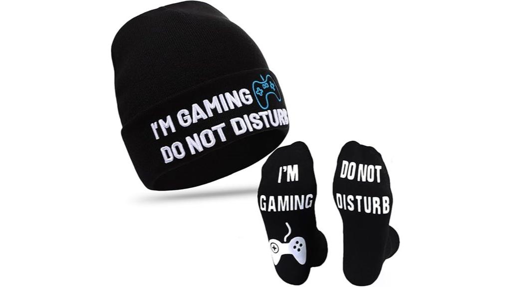 fun gaming sock hat