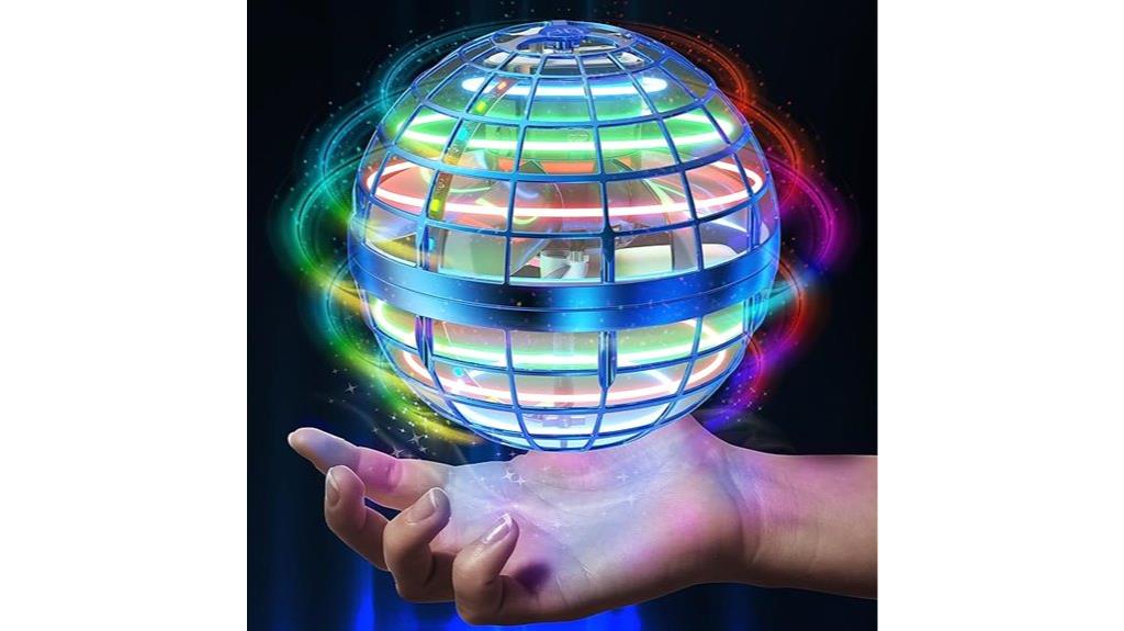 futuristic flying ball toy