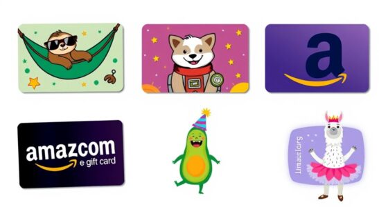 humorous amazon gift card designs
