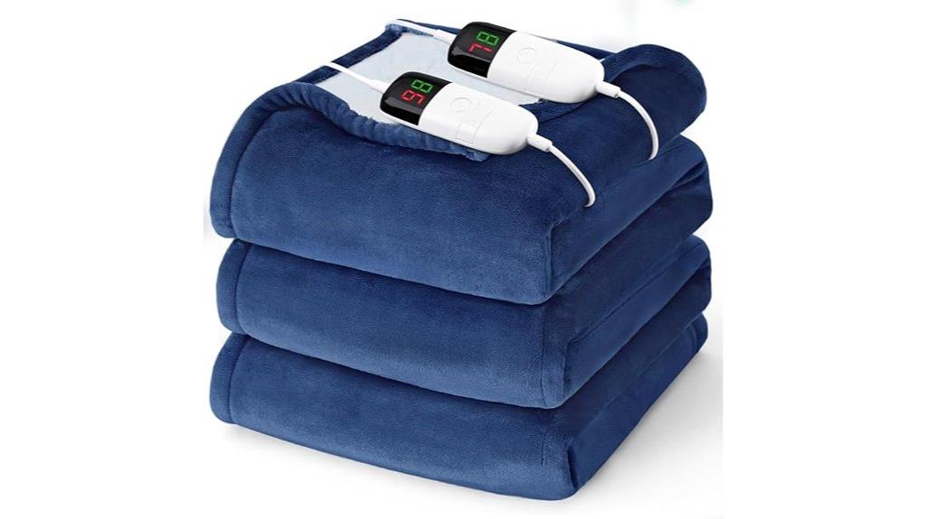 king size dual control electric blanket