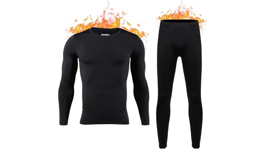 men s thermal biker underwear