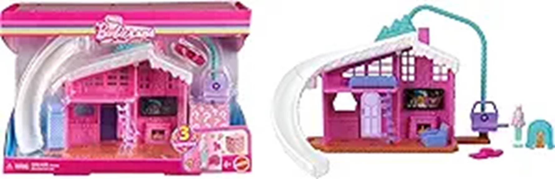 mini barbie dollhouse sets