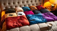 top dual control king blankets
