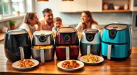 top large family air fryers