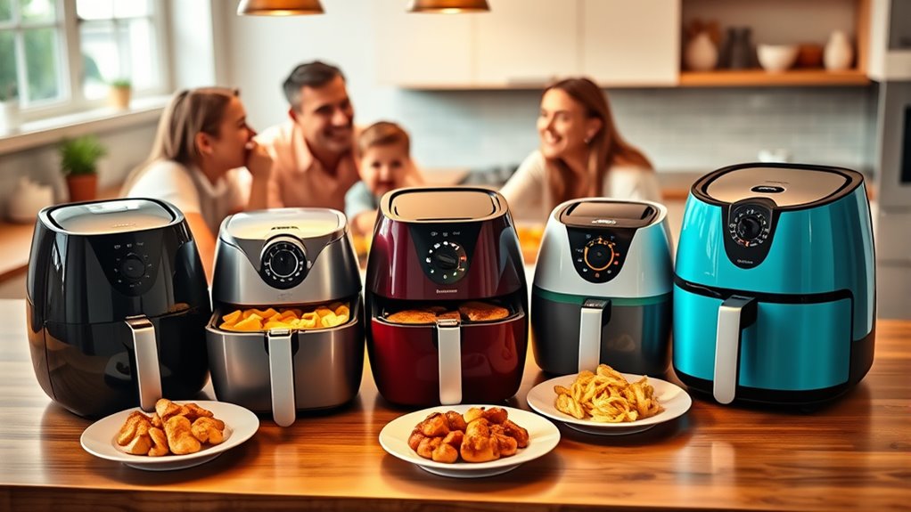 top large family air fryers