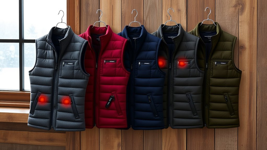 top men s heated vest options