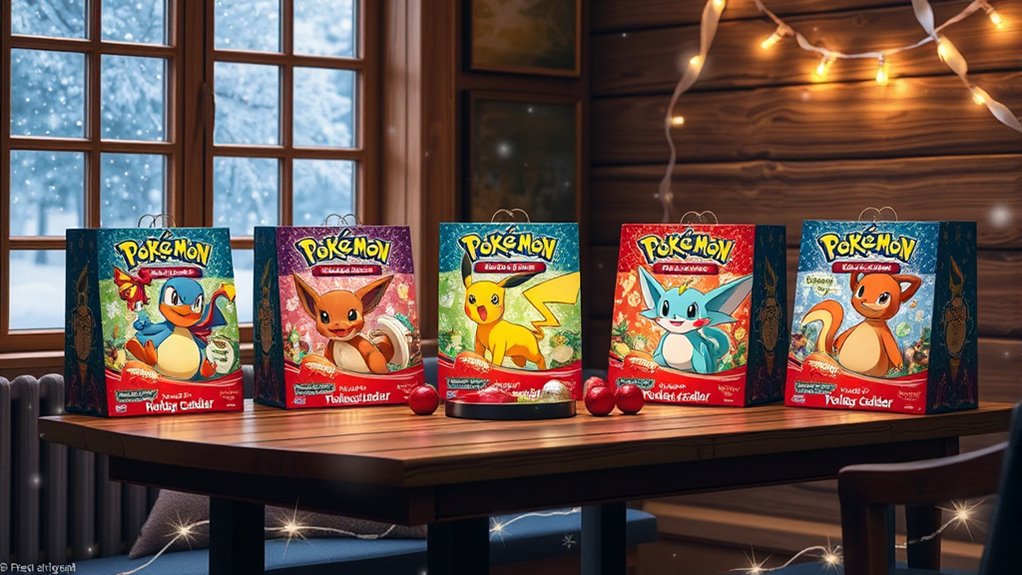 top pok mon tcg calendars