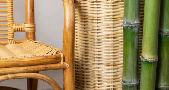 comparison of rattan wicker bamboo