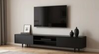 concealed tech savvy tv stand