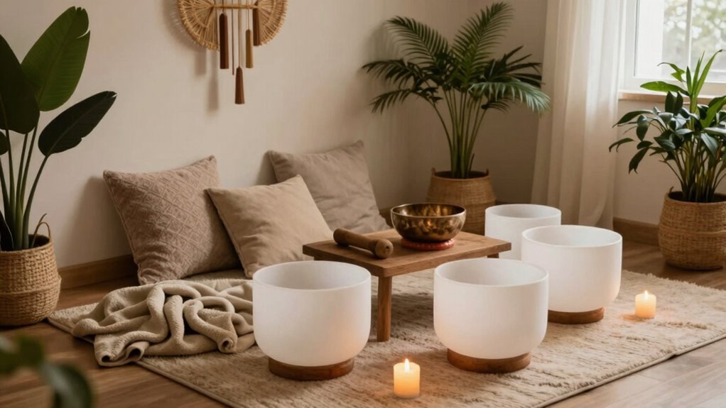 create a relaxing sound space