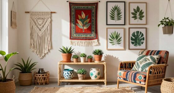 create boho wall decor