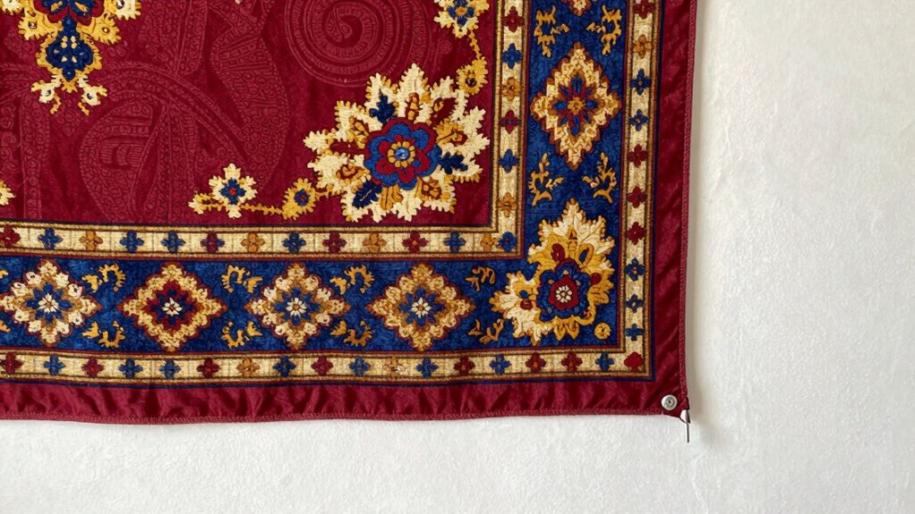 damage free tapestry hanging techniques