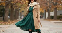 layered fitted sleek warm