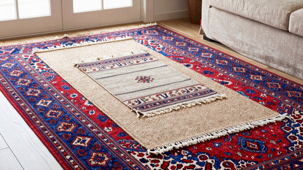 layered rug styling tips