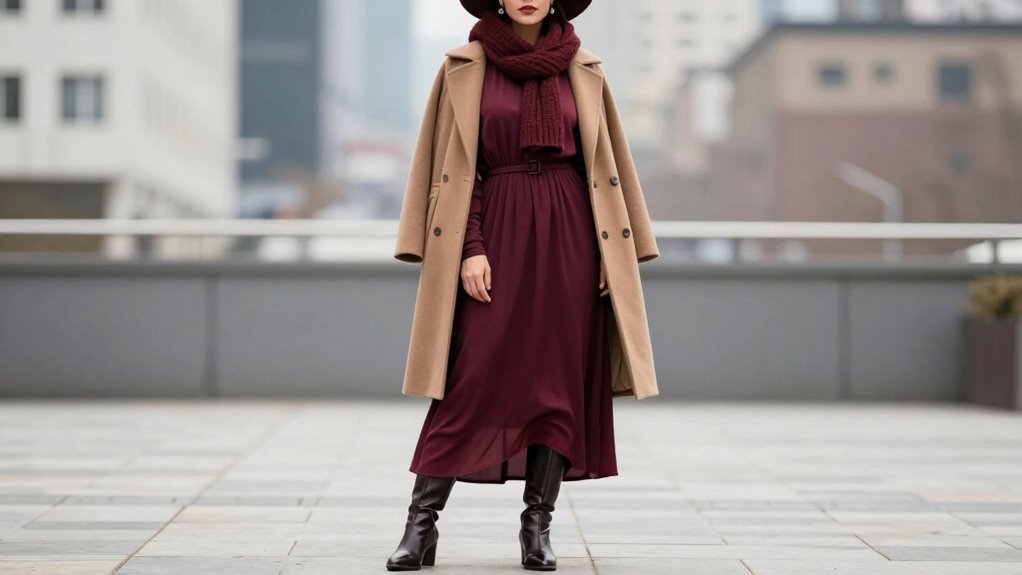 layered slim chic warmth