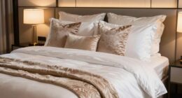 luxury hotel bedding layer