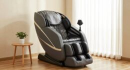 optimal massage chair placement