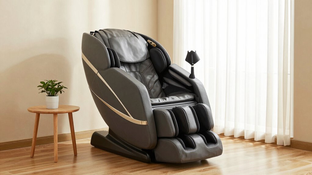optimal massage chair placement