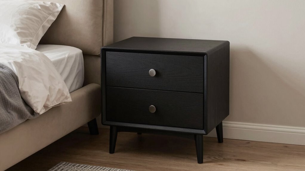 optimal nightstand height alignment