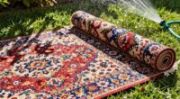 outdoor rug cleaning tips