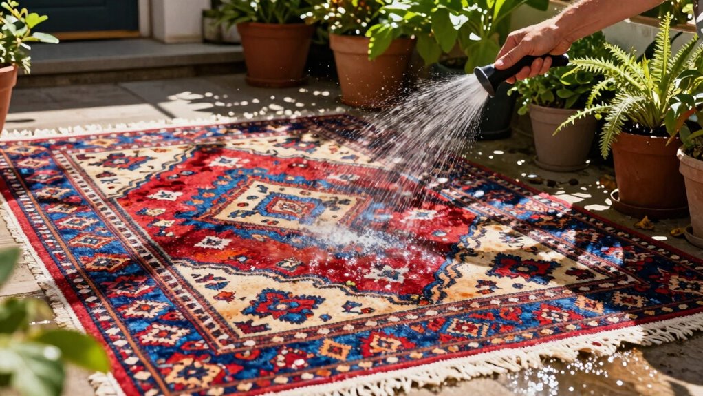 outdoor rug maintenance tips