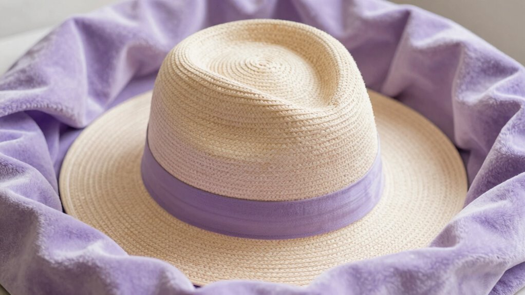 pack hat carefully flat