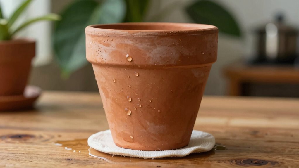 proper terracotta watering techniques
