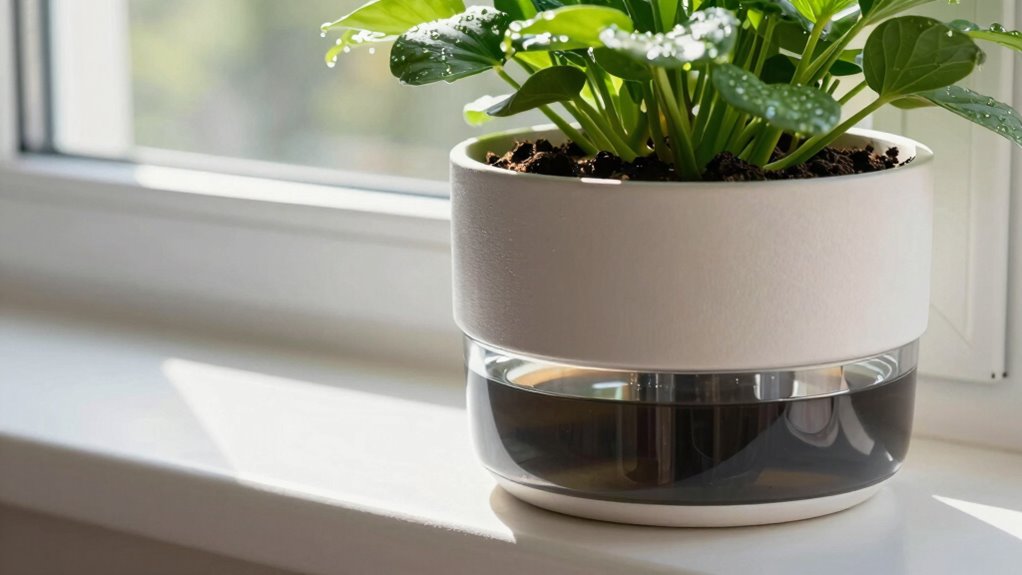 self watering planter maintenance tips