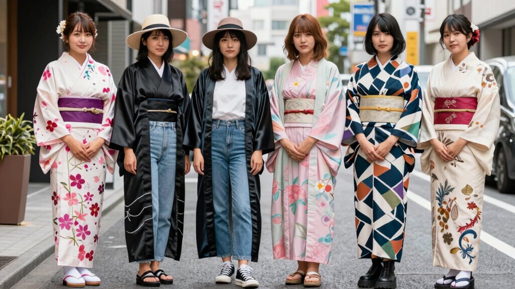 stylish kimono wear ideas