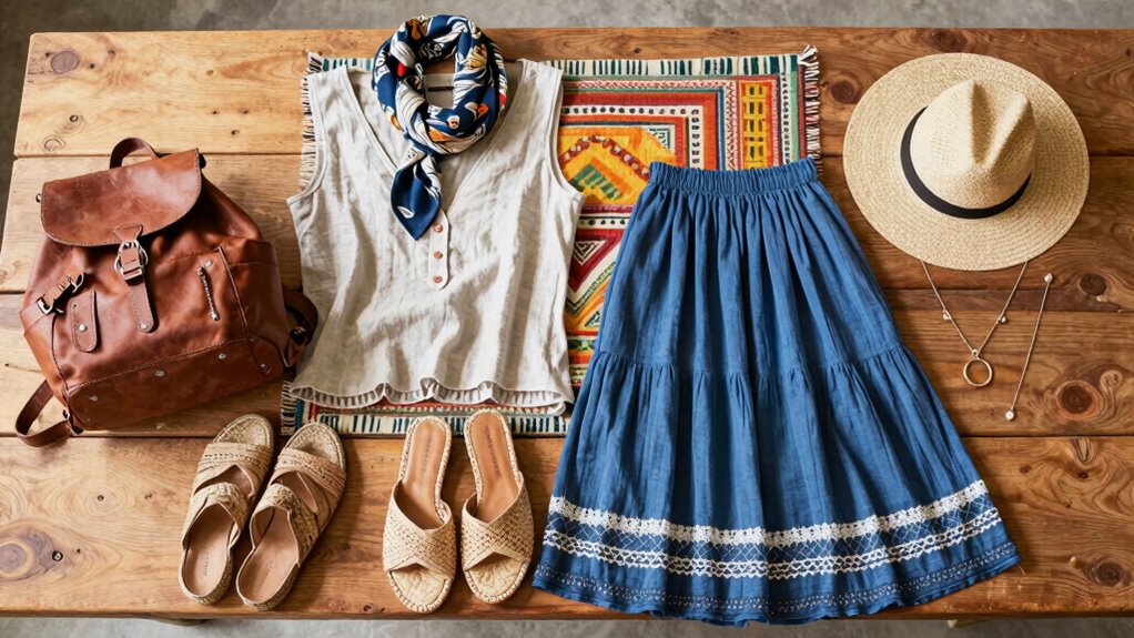 sustainable versatile travel wardrobe