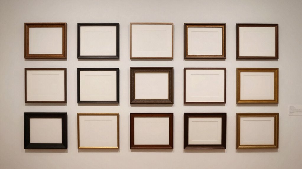 thoughtful gallery wall arrangement