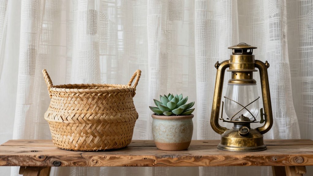 triadic design enhances boho style