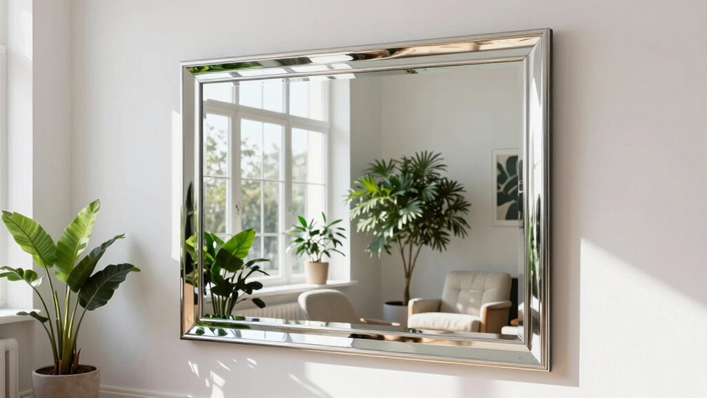 use large mirrors strategically