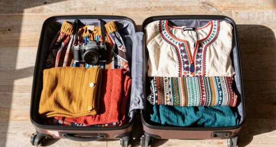 versatile boho travel packing