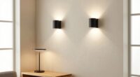 wall mounted space saving lighting