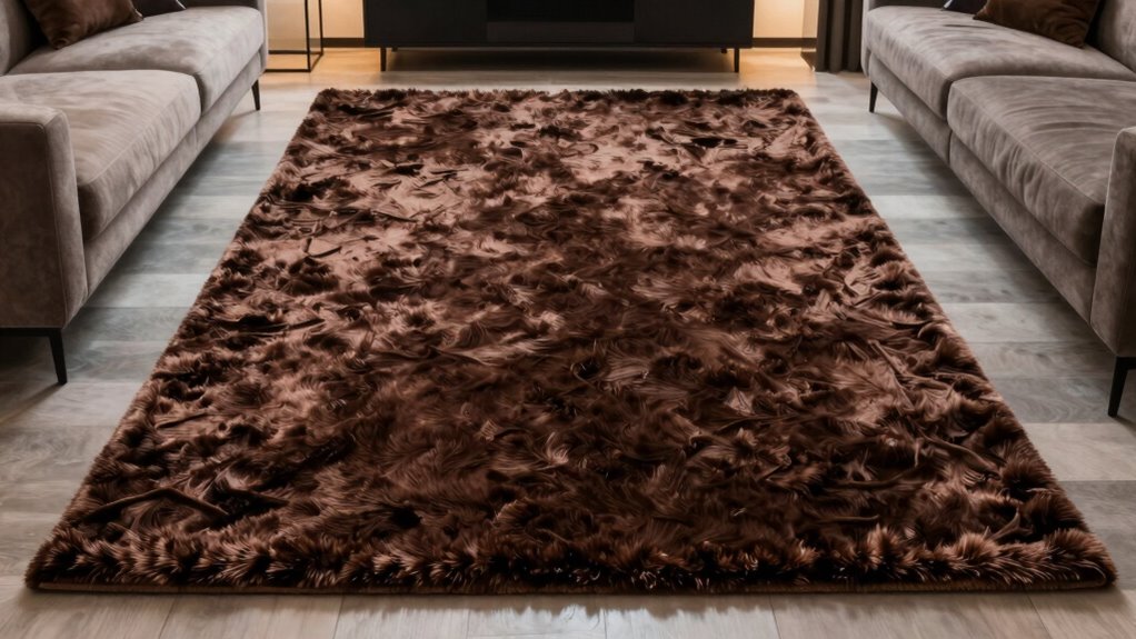 choosing plush shag rug