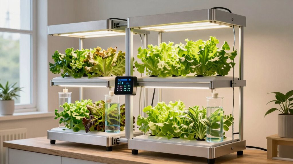 garden size and lighting