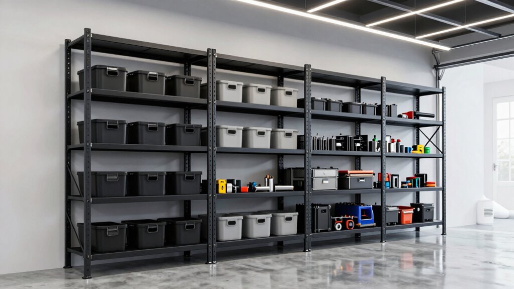 heavy duty durable adjustable shelving