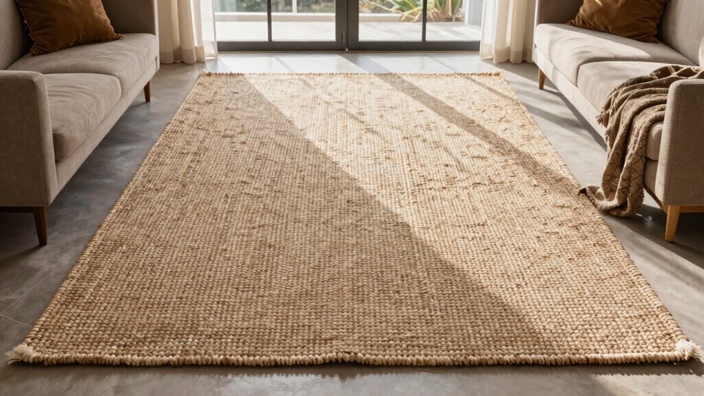 jute rug selection criteria