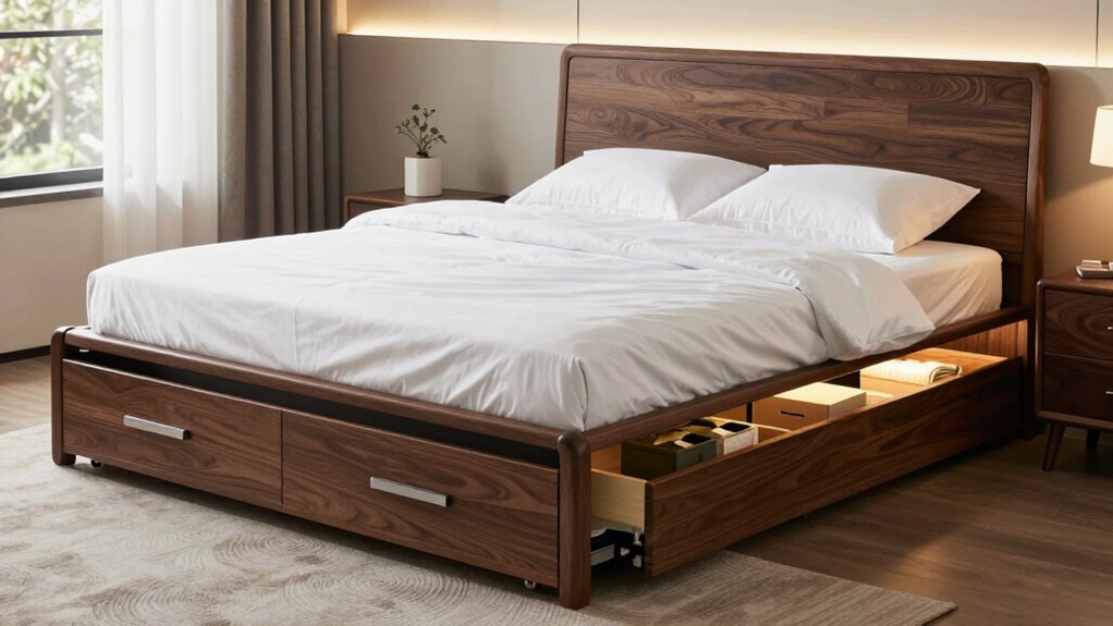 key factors for storage bed