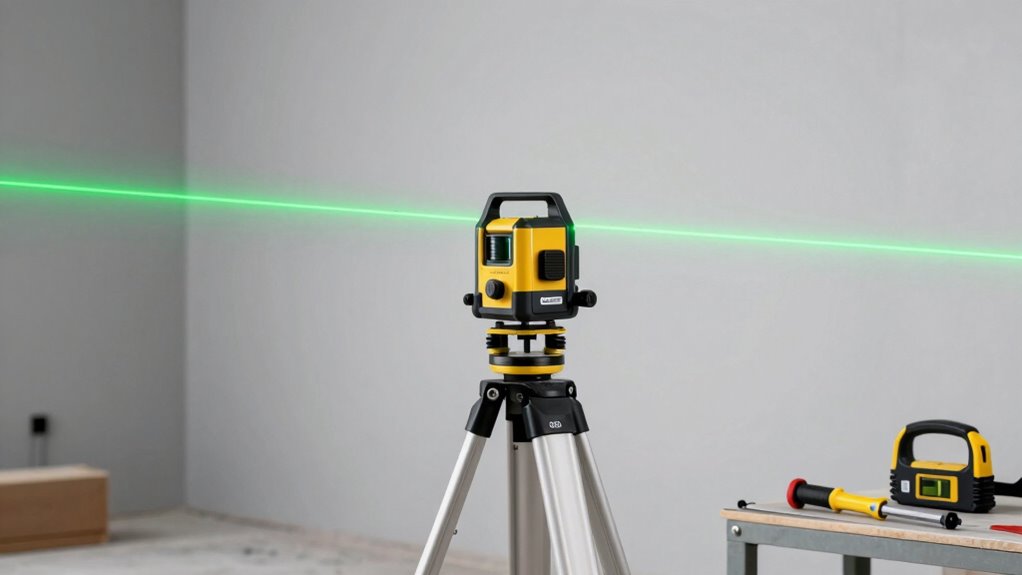 key laser level features
