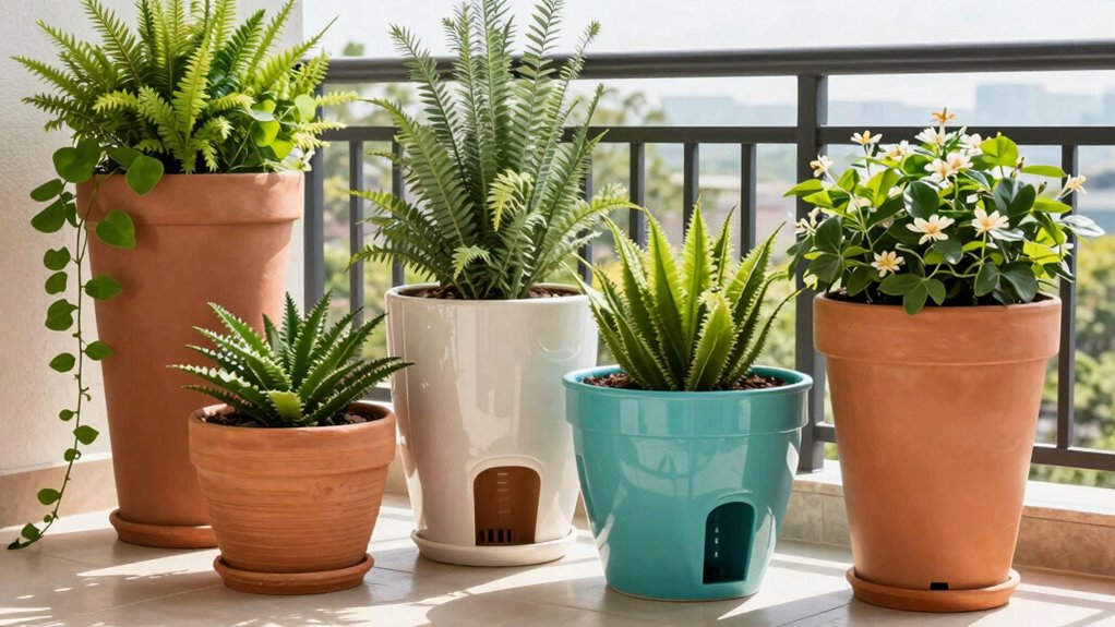 planter size durability drainage