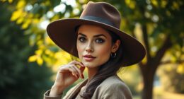 premium wide brim hats