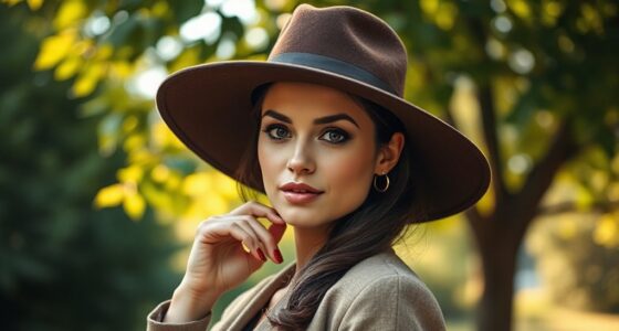 premium wide brim hats