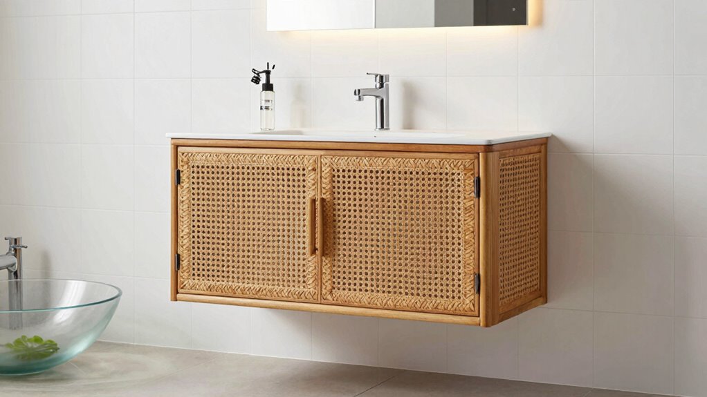 rattan cabinet space match