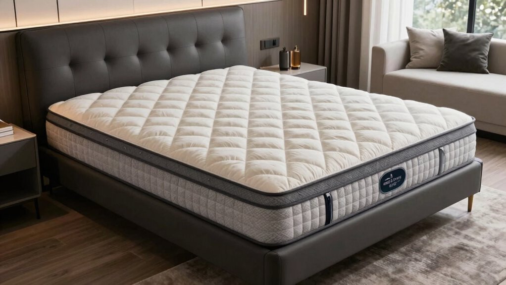 supportive durable temperature regulating mattress