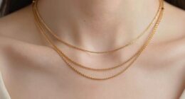 top 14k gold layered necklaces